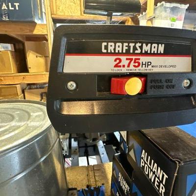 Craftsman 2.75 HP Radial Arm Saw