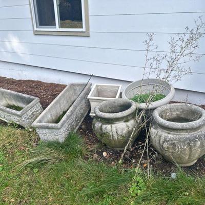Outdoor pots