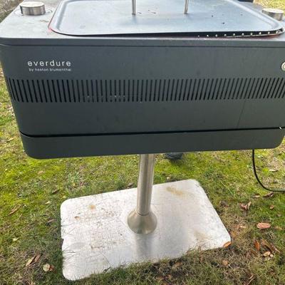 Everdure charcoal grill by Heston Blumenthal 