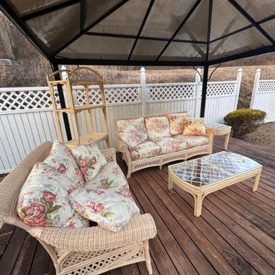Bench brand high end outdoor wicker furniture 