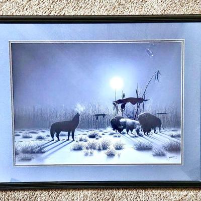  "Sacred Realm" by Donald Vann - Triple Signed by Artist