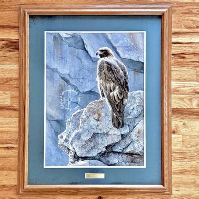  "Ancient Guardian" Artist: Susan Bourdet Framed Lithograph
