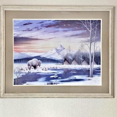  "The Mystery" by Donald Vann  Limited Edition Lithograph #209/950  Triple Signed