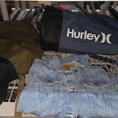 #2674 • Hats, Backpack & Clothes
