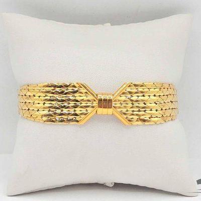 #726 • 14k Yellow Gold Bracelet, 22.92g
