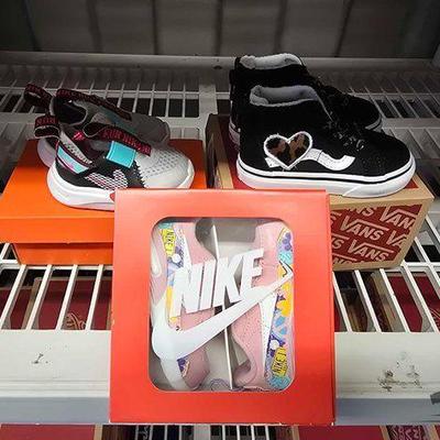 #7076 • NEW!!! (3) Pairs of Nike & Van Toddler Shoes
