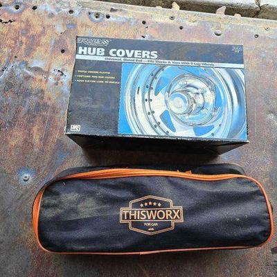 #6007 • Rally Hub Covers and Thisworx Car Vacuum
