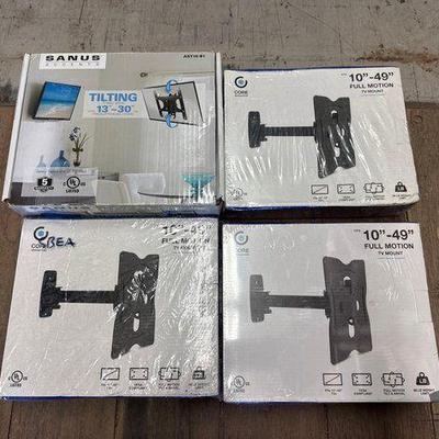 #7556 • NEW!!! (4) TV Mounts
