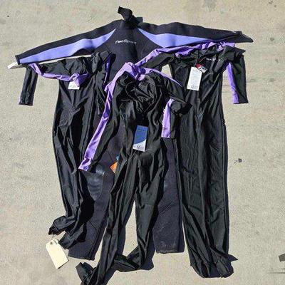 #7086 • NEW!!! (4) NeoSport Wetsuits
