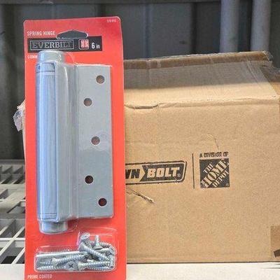 #8060 • NEW!!! (24) Everbilt 6" Spring Hinge Commercial Grade
