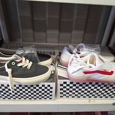 #7054 • NEW!!! (2) Pairs of Vans Shoes
