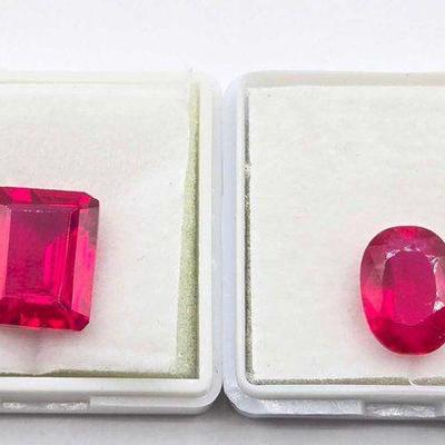 #1002 • (2) Natural Rubies, 2.33g
