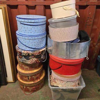 #6508 • Hats, Hat Boxes, Clothes, and Hand Bags
