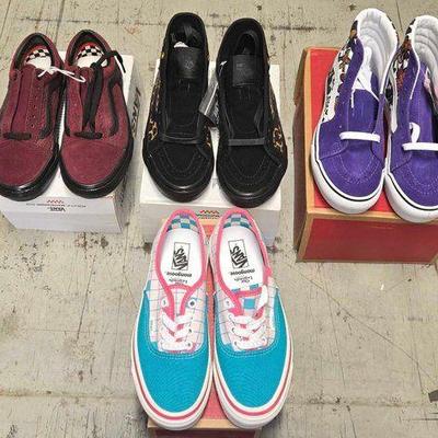 #7172 • NEW!!! (4) Pairs of Vans Shoes
