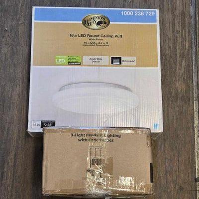 #8050 • (2) Light Fixtures
