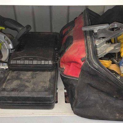 #7662 • Husky Tool Bag, Craftmans Saw & More
