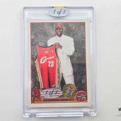 #1800 • LeBron James 2003 Cleveland Cavalier Rookie Card
