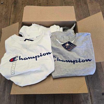 #7010 • NEW!!! Champion Cropped and Classic T-Shirts
