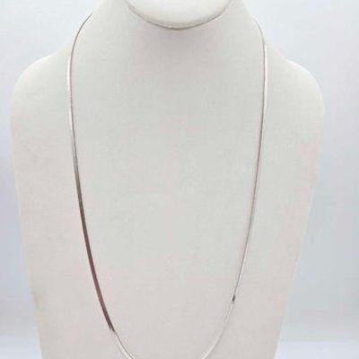 #902 • Sterling Silver Necklace, 6.74g
