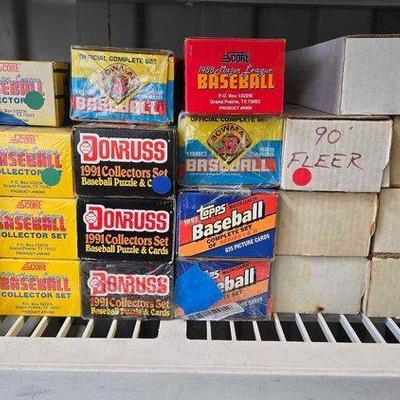 #8010 • Over (10,000) Baseball & Football Trading Cards
