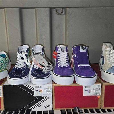 #7174 • NEW!!! (4) Pairs of Vans Shoes
