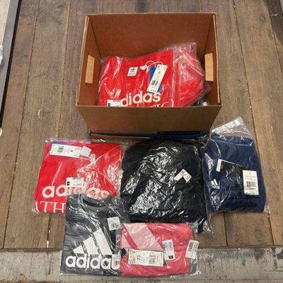 #7546 • NEW!!! Adidas Long Sleeves, Shirts and Jackets
