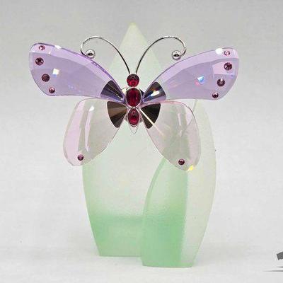 #1960 • Swarovski Crystal Paradise Acara Butterfly & Stand
