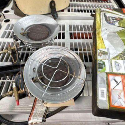 #2520 • Propane Heater Attachment and Dome Tent
