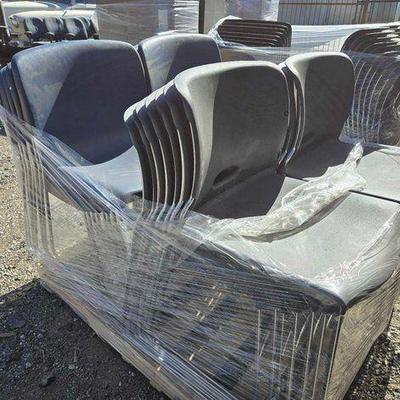 #90002 • (30) Molded Plastic Stackable Chairs
