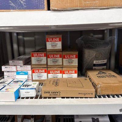 #7552 • NEW!!! Undercabinet LEDs, Uline Tags, Curtain & Carry Bag
