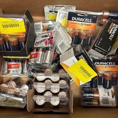 #7540 • NEW!!! Duracell & Energizer Batteries
