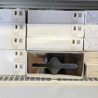 #4012 • NEW!!! (40) Chrome Surface Mount Tissue Cabinet
