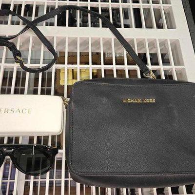 #2552 • Michael Kors Purse & Versace Glasses
