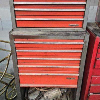 #2432 • Craftsman Tool Box With Tools
