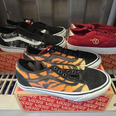 #7058 • NEW!!! (3) Pairs of Vans Shoes
