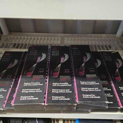 #7082 • NEW!!! (9) Spenco Ground Control Medium Arch Insoles
