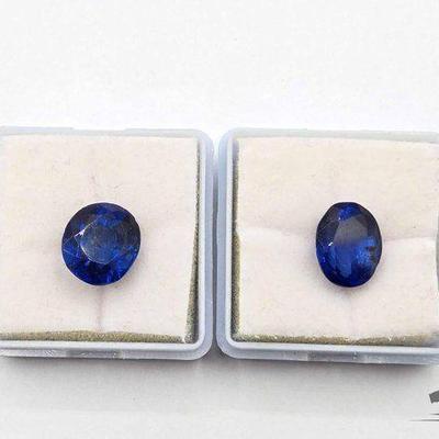 #1004 • (2) Natural Sapphires, 2.46g
