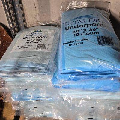 #15096 • (23) Underpads Packs
