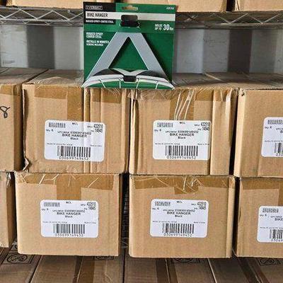 #4006 • NEW!!! (48) Everbilt Bike Hangers
