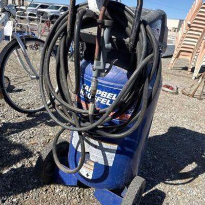 #80002 • Campbell Hausfeld 22 Gallon Air Compressor
