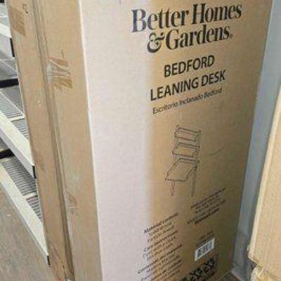 #4590 • NEW!!! (2) Better Home & Gardens Bedford Leaning Desk
