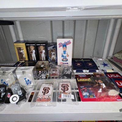 #7516 • NEW!!! Baseball Bobble Heads, Koozies, Phone Cases & Ornaments
