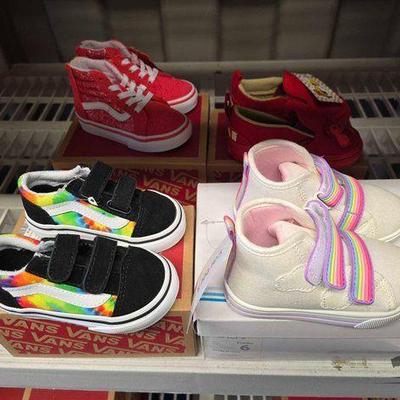 #7078 • NEW!!! (4) Pairs of Vans & Carters Toddler Shoes
