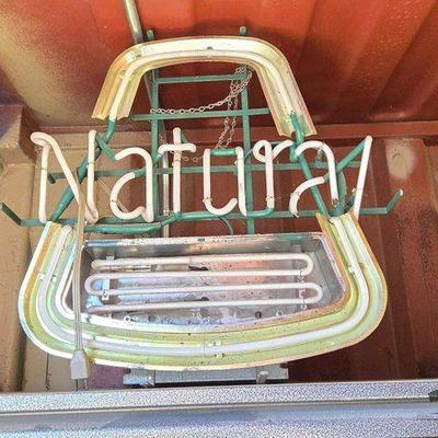 #6000 • Natural Power Neon Sign
