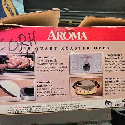 #2404 • Aroma 18-Quart Roaster Oven
