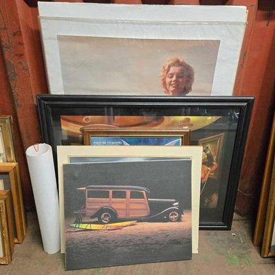 #6504 • (7) Framed Works of Art, Some Signed by Artists
