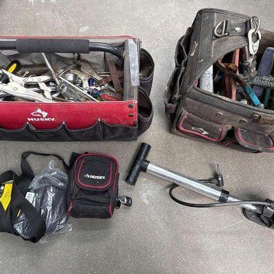 #2518 • (2) Tool Bags Full of Tools

