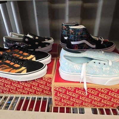 #7028 • NEW!!! (4) Pairs of Vans Shoes
