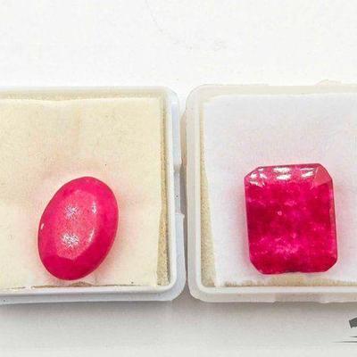 #1000 • (2) Natural Rubies, 3.39g
