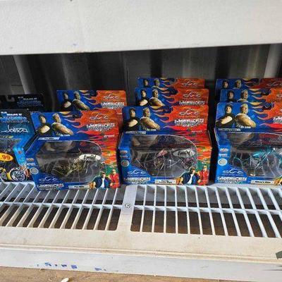 #7022 • (8) American Chopper and (2) West Coast Chopper Die-Cast Models
